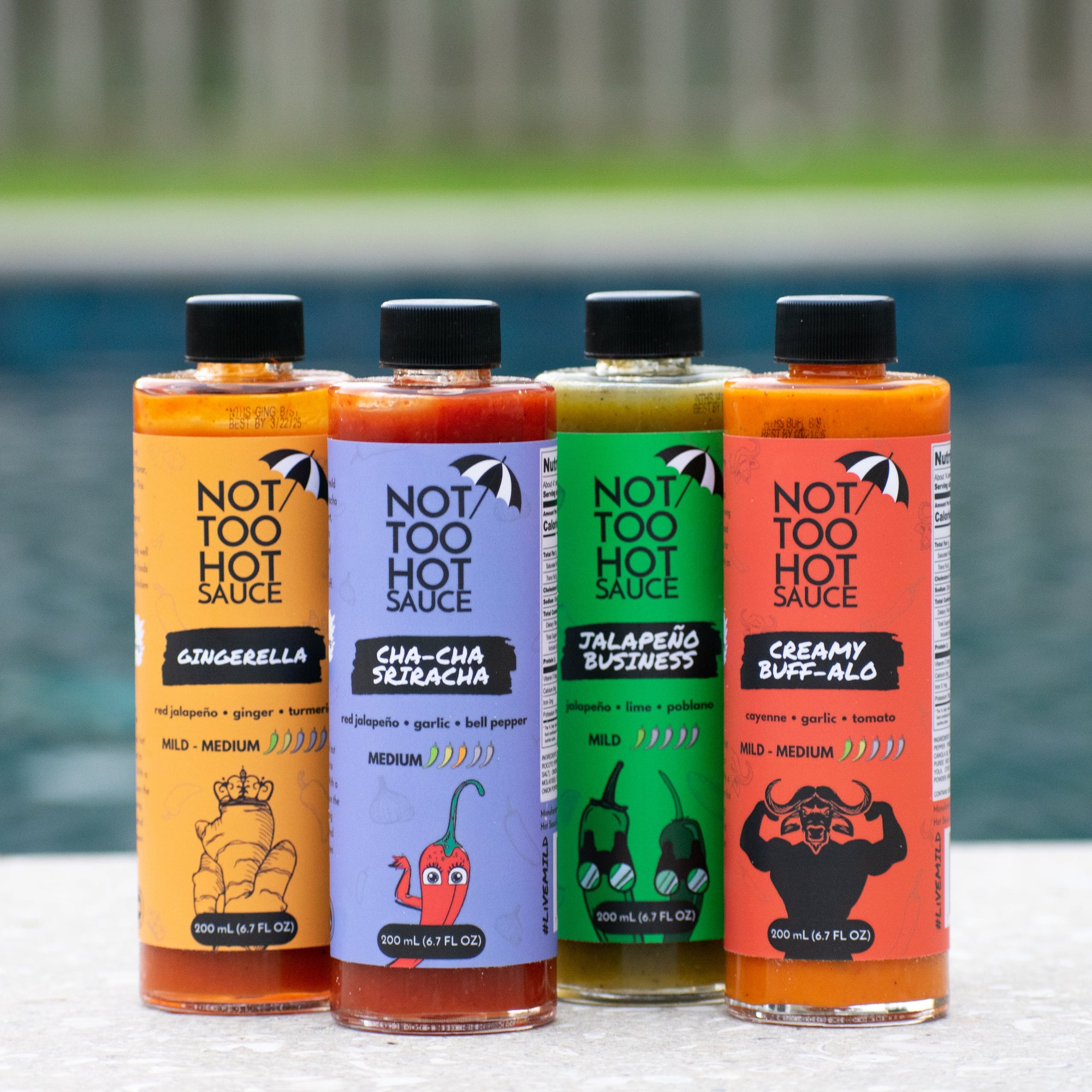 Classic Hot Sauce Variety Pack - Not Too Hot Sauce