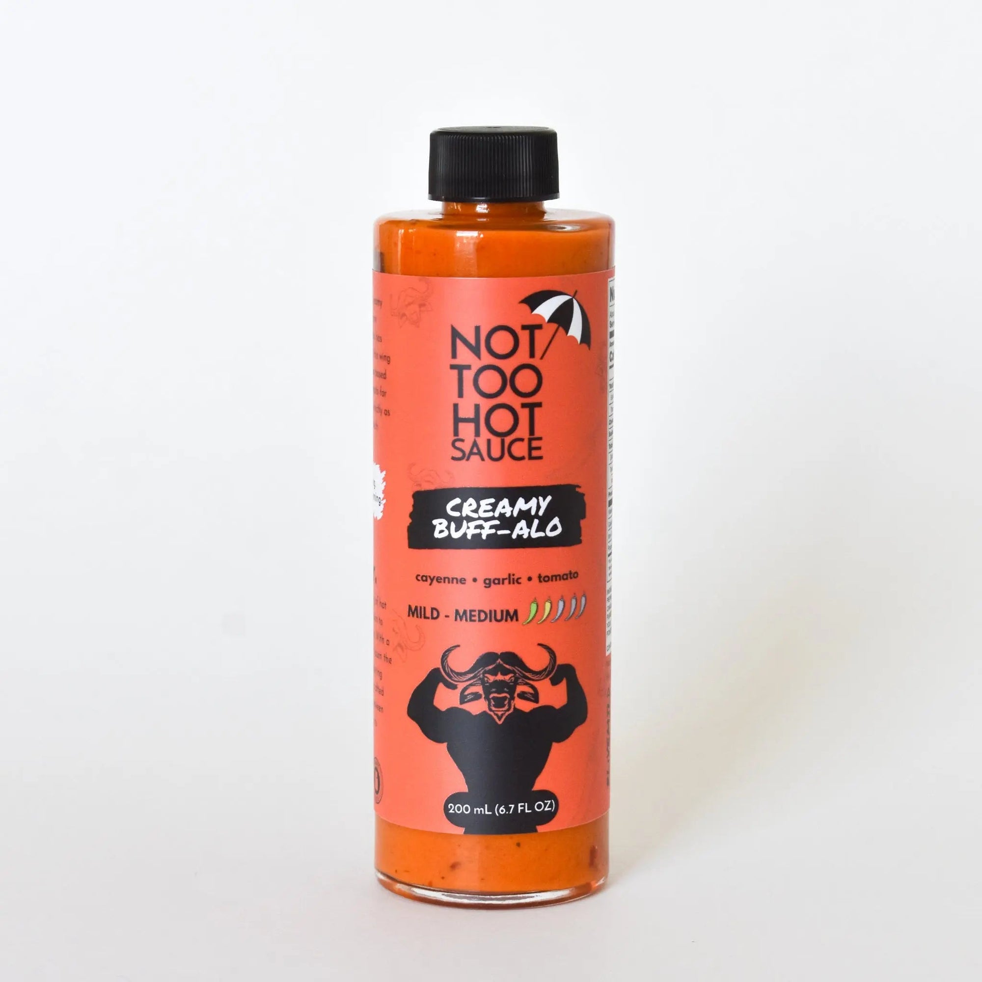 Creamy Buff-alo 7 oz. Buffalo Sauce - Not Too Hot Sauce