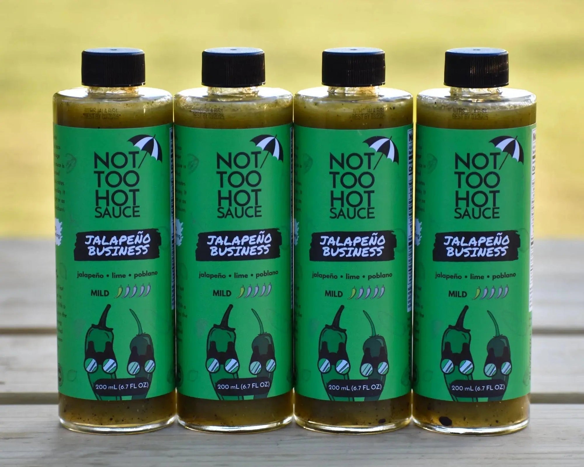 Jalapeño Business 7 oz. Jalapeño Lime Hot Sauce - Try for $3! Not Too Hot Sauce