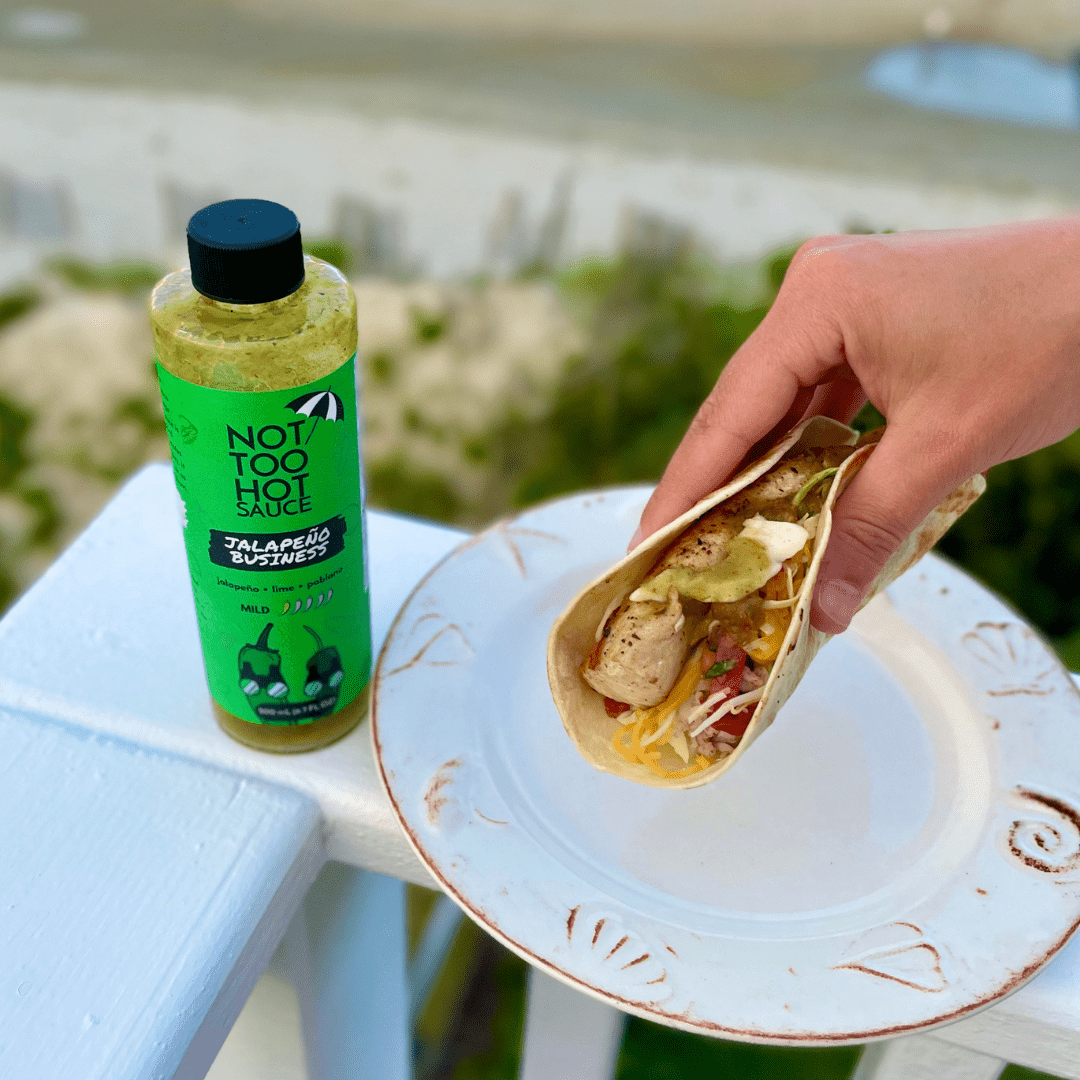 Jalapeño Business 7 oz. Jalapeño Lime Hot Sauce - Try for $3! Not Too Hot Sauce